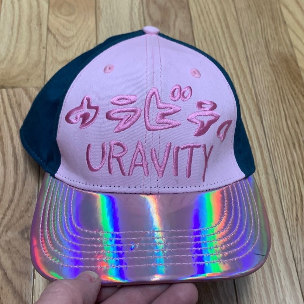 Bioworld My Hero Academia Uravity Snap‎ Back Pink and Teal